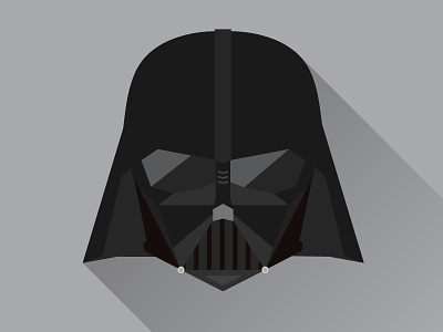Darth Vader flat gavin illustrator simpson star wars starwars vector