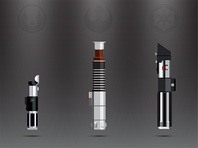 Lightsabers of Star Wars