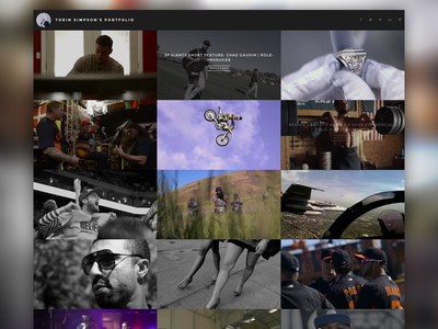 Vimeo Portfolio (API)