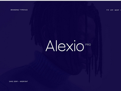 Alexio - Unique Typeface + Web Font