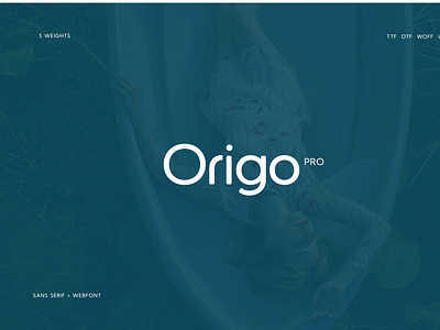 Origo Pro Modern Display Typeface