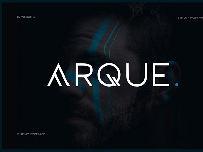 Arque Display Typeface