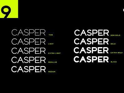 Casper Display best bold branding clean design display font elegance foxtype logo type modern poster sans serif signature typeface typeface