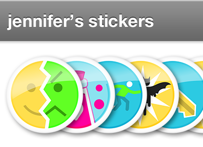 Stickers badge badges rewards stack stickers