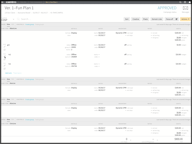 Creative Mapping adtech mapping platform ui