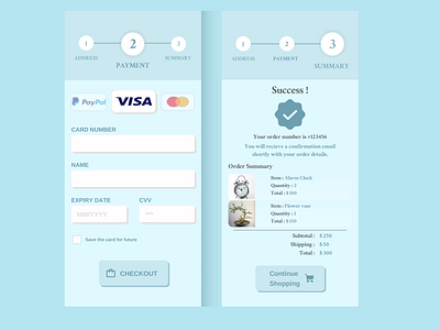 Credit card checkout design 002 app dailyui design graphic design ui ux