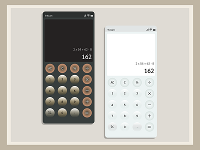 Calculator app calculator dailyui design ui ux