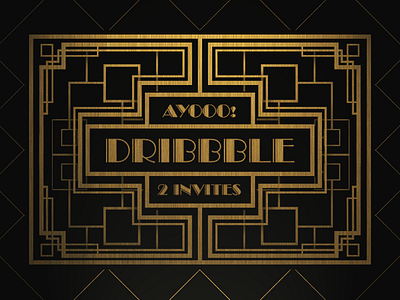 2 Dribbble Invites! draft dribbble illustrator invites photoshop