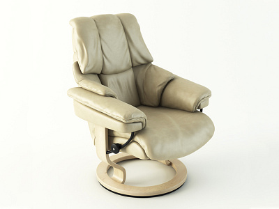 3D Product Visualization - Reno chair 3d 3dsmax chair leather modeling product product visualuzation rendering sculpting zbrush