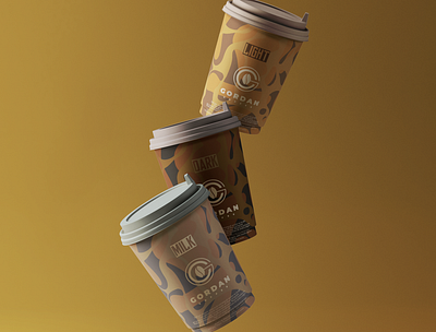 GORDAN COFFEE - Packaging brand design brand designer branding branding design design graphic design mockup mockup design mockup designer packaging packaging design