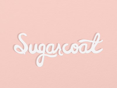 Sugarcoat boutique chic coat cute feminine logo pink sugar young