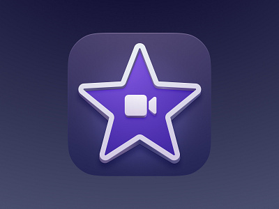 IMovie Icon design graphic design icon ui