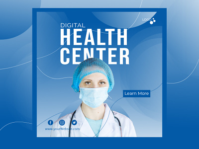 Medical Banner Ads Design for Web & Social Media