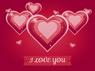 Valentine's Day 14 february design graphic design happy valentines day i love you illustration love valentines day vector