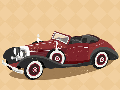 Retro car design graphic design illustration retro retro car vector