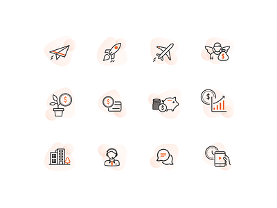 Start up line icons/illustration icons line icons startup icons