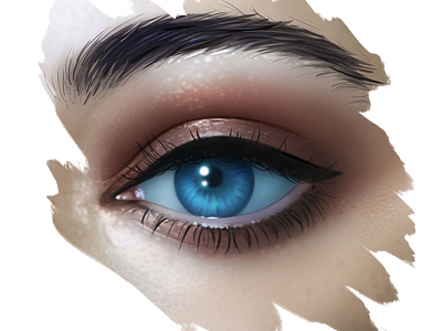Eye Illustration art digital digital art eye illustration painting realistic