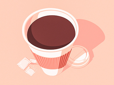 BAE coffee illustration vector