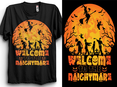 Halloween T-shirt 2021 design halloween halloween tshirt illustration t shirt typography vector