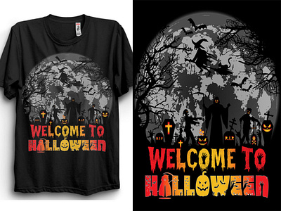 Halloween T-shirt 2021 design halloween halloween tshirt illustration t shirt typography vector