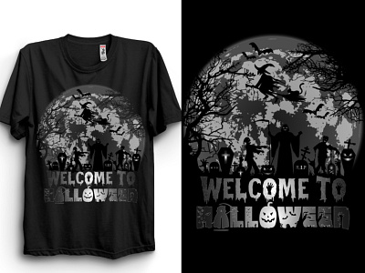 Halloween T-shirt 2021 design halloween halloween tshirt illustration t shirt typography vector