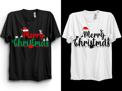 Christmas T-shirt branding christmas christmas tshirt design graphic design t shirt trendy tshirt tshirt design typography vector