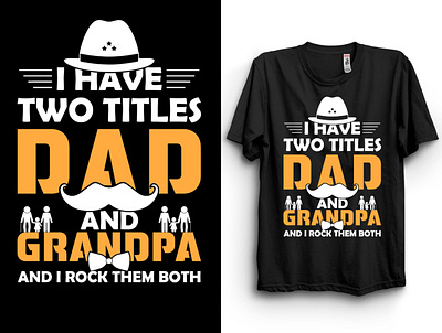 Dad T-Shirt dad tshirt design illastrator t shirt typography vector