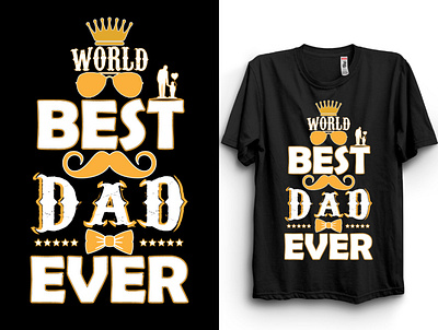 Dad T-Shirt dad tshirt design illastrator new tshirt t shirt typography vector