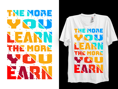 Typography T-Shirt custom tshirt design illustration t shirt tshirt design typography vector