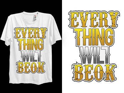 Typography T-Shirt branding custom tshirt design illustration t shirt trendy tshirt design typography vector