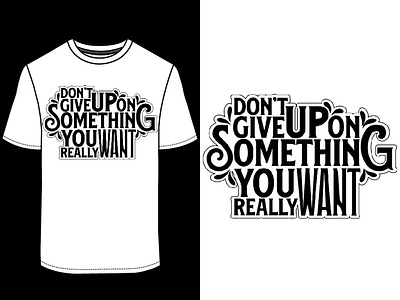 Custom Typography T-Shirt Design 2022