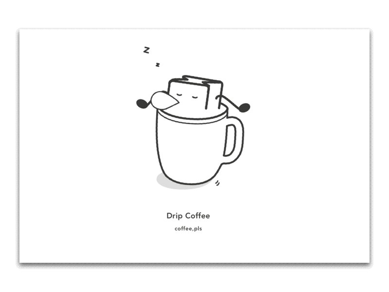 Drip Coffee Animation animation coffee food