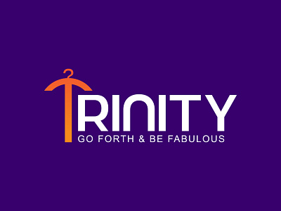 Wordmark Logo (Trinity Online shop) branding design ecomerce logo illustration logo online shop logo typography