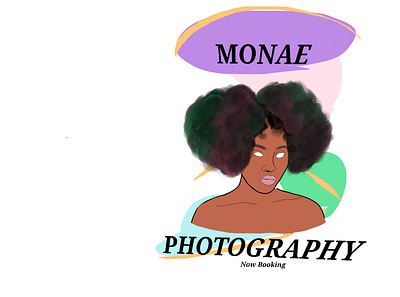 Monae photography branding design digital digital art graphic design illustration logo photography randing