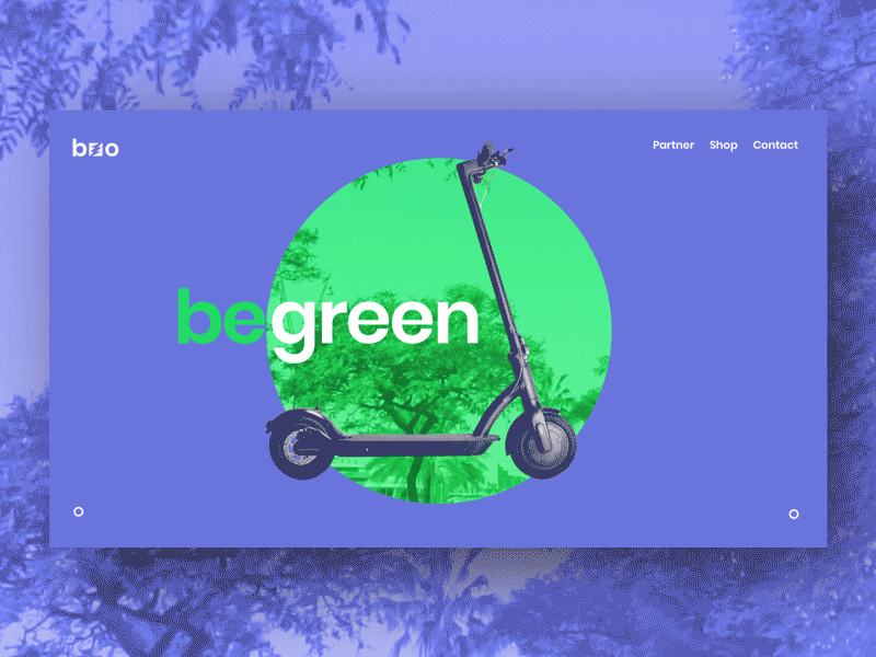 Green mobility branding