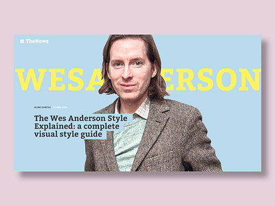 The Wes Anderson Style Explained: A Complete Visual Style Guide