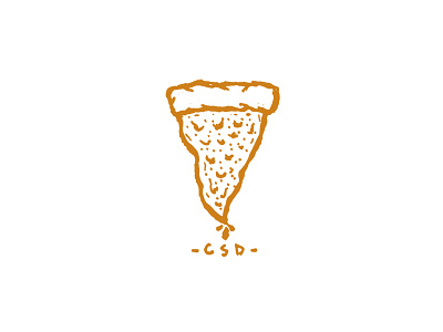 Pizza Wasn't Trending Enough logo p.i.z.z.a. pizza slicelife