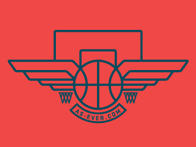 Ba Wit Da Ba air dribbble dribbble badge wings