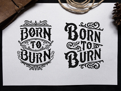 Born to Burn sketches