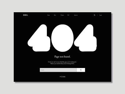 404 Page - Daily UI 008 404page dailyui dailyuichallenge design error404 graphic design ui ux website