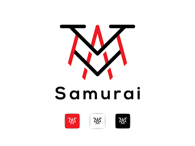 samurai logo brand bulding finance graphic design identity initial letter lettering logo logoawesome logobadge logoinspiration logos logotipo logotypes modaltampang overdesignnn