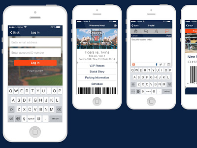 Detroit Tigers V.I.P. App app baseball detroit ios tickets tigers vip