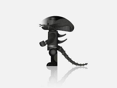 Lego Xenomorph alien black character lego movie toy xenomorph