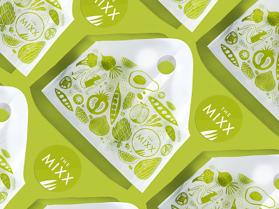 The Mixx: Branding branding graphic design illustration packaging