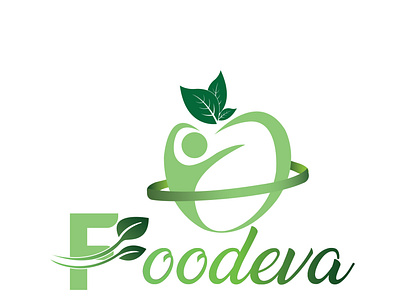 Foodeva Logo graphics design herbal logo logo minimal logo professional logo unique logo