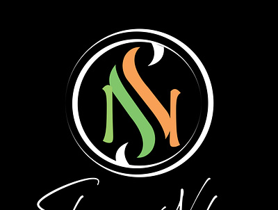 SN logo branding graphic design letter logo logo logo design unique logo