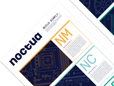 Noctua - Part Series Poster design flat illustration logo typography