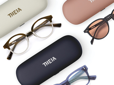Theia Optical - Frames blackletter branding design frames glasses lettering lettering logo logo optical typography