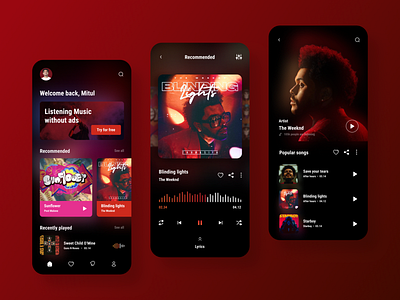 DailyUI 09: Music App