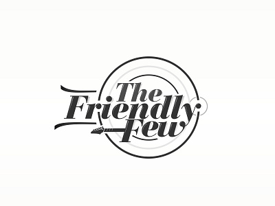 The Friendly Few band graphicdesign icon illustration lettermark logo logos logotype monogram music pictogram production